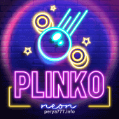 Plinko Neon Game Image
